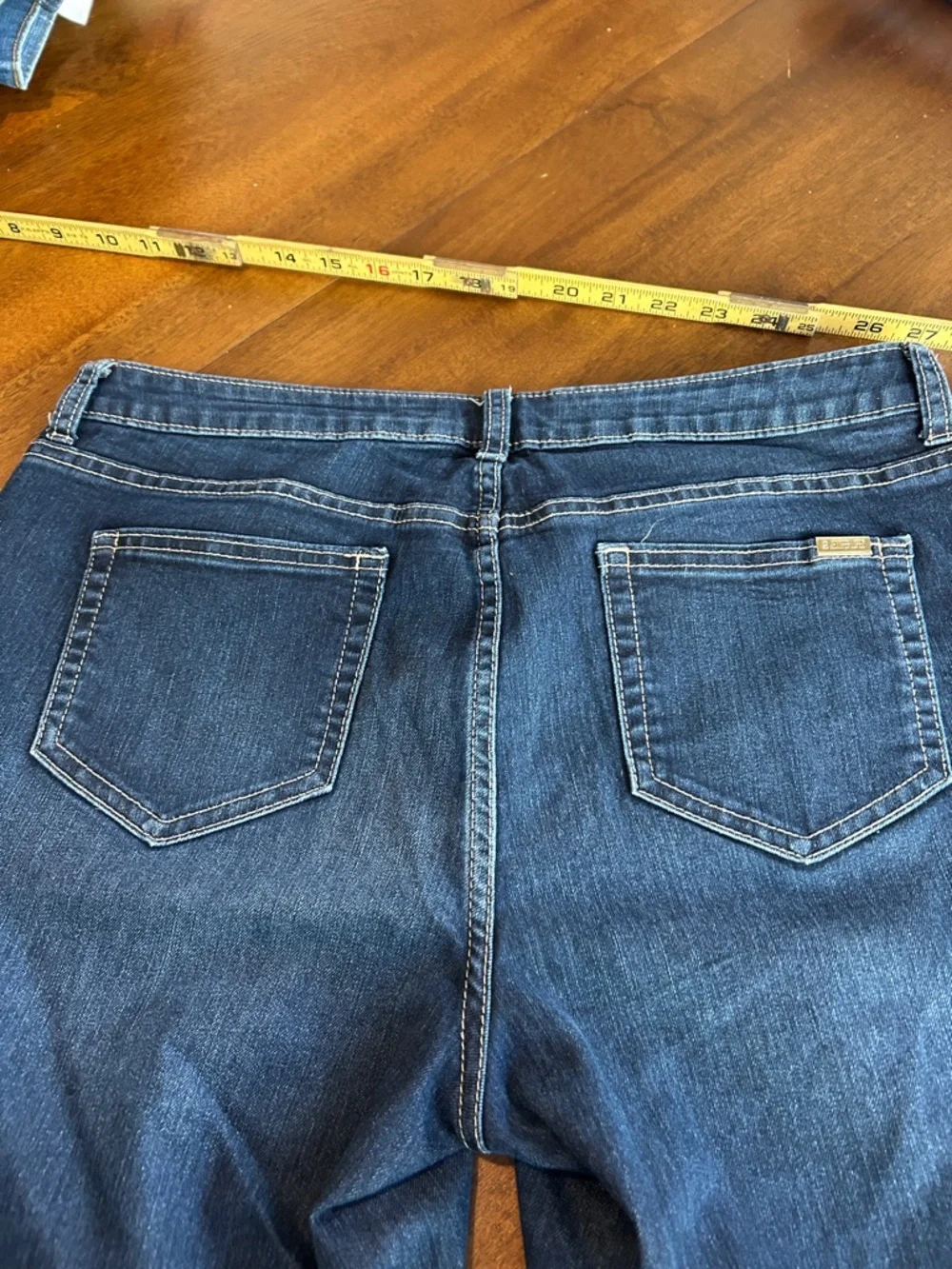 Jennifer Lopez Dark Blue Stretch Ankle Jeans - Picture 6 of 7